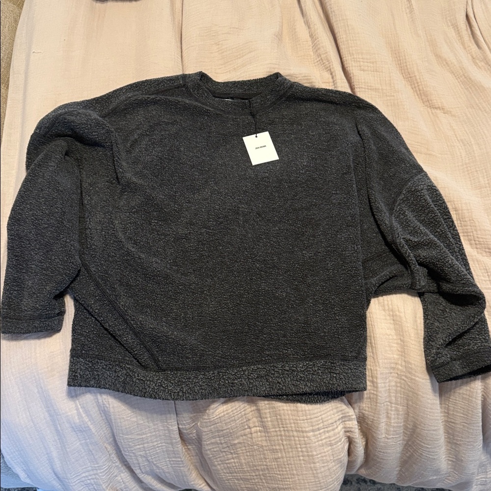 Joah Brown Sherpa pullover - Picture 8 of 10